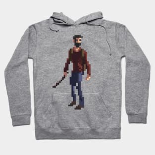 Joel The Last Of us Pixel art Hoodie